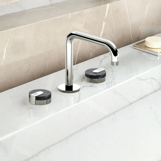 Kodaen Marmo Three Holes Widespread Bathroom Faucet