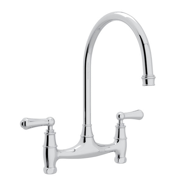 Perrin & Rowe Georgian Era Bridge Kitchen Faucet Without Union U.4791L