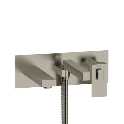 Riobel Kubik Wall Mount Thermostatic/Pressure Balance Tub Filler Trim