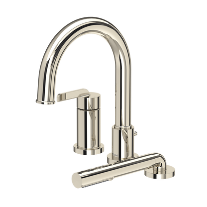 Riobel Authentica 3-Hole Pressure Balance Deck Mount Tub Filler Trim