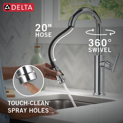 Delta Altado Pulldown Bar/Prep Faucet - 9986