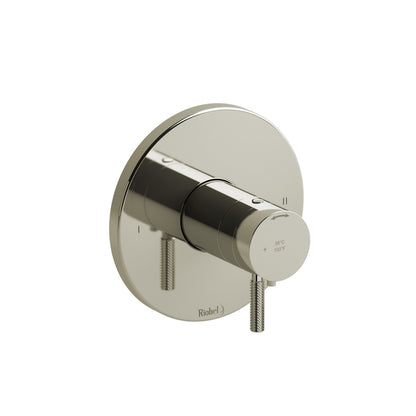 Riobel Riu 1/2" Thermostatic & Pressure Balance Trim With Up To 3 Functions, Knurled Handles