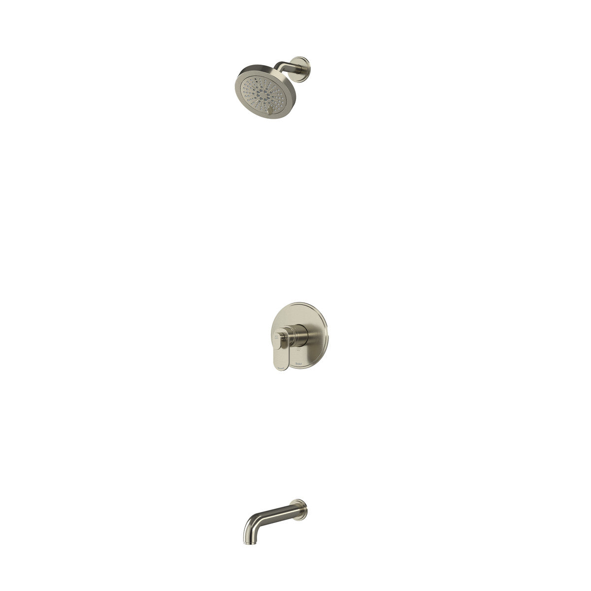 Riobel Arca Thermostatic/Pressure Balance 2- Way No Share With Showerhead And Tub Spout