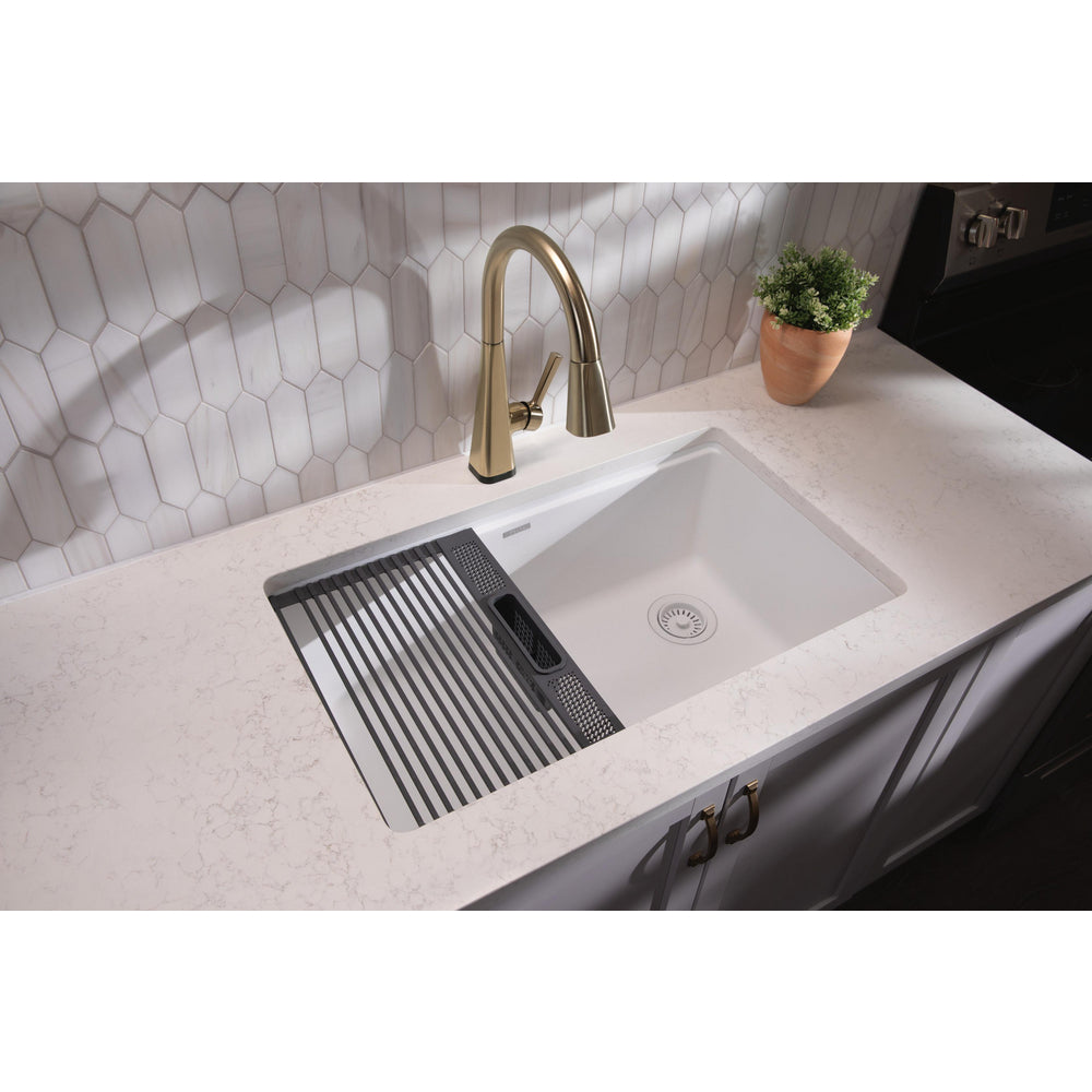 Delta Lenta Single-Handle Pull-Down Kitchen Faucet With Touch2O Technology