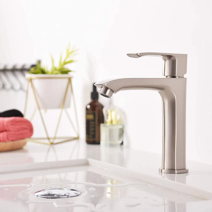Kodaen Slim Single Hole Bathroom Faucet