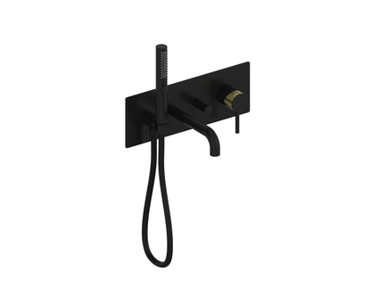 Vogt Drava Wall Mount Tub Filler Trim Only