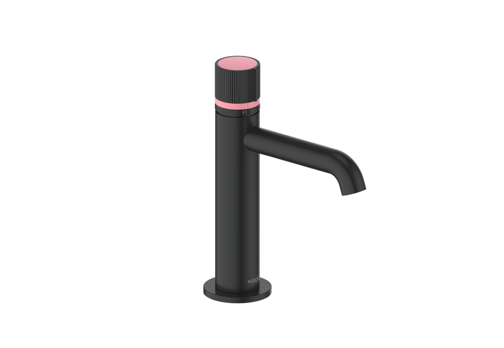 Vogt Mond Single Hole Lavatory Faucet with Pop-Up Drain - Matte Black