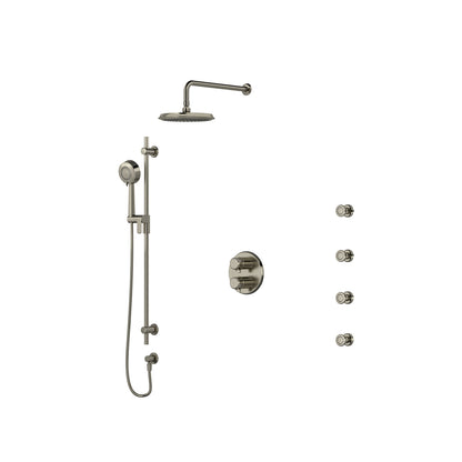 Riobel Momenti Shower Kit 446 With Rough-In Valve - KIT446MMRDJ