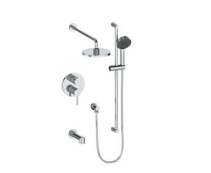 Vogt Wörgl 3-Way Pressure Balanced Shower System Trim Only - TM.OR.310.310.CC