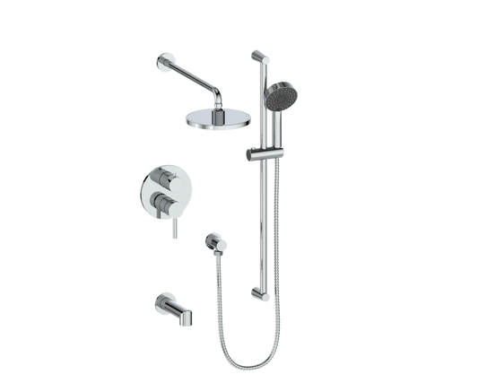 Vogt Wörgl 3-Way Pressure Balanced Shower System Trim Only - TM.OR.310.310.CC