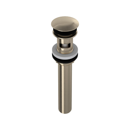 Rohl Lavatory Push Drain With Overflow With 6 Inch Tailpiece - 5447