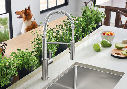 Blanco Catris Semi-Pro Pull-Down Faucet Dual Spray 1.5 GPM