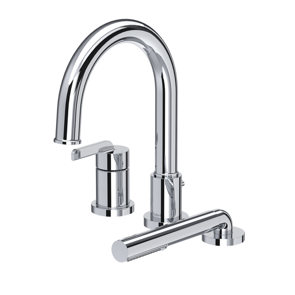 Riobel Authentica 3-Hole Deck Mount Tub Filler Trim