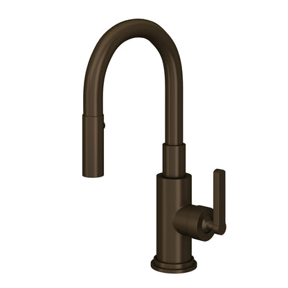 Rohl Lombardia Pull-Down Bar/Food Prep Kitchen Faucet - A3430SLM-2