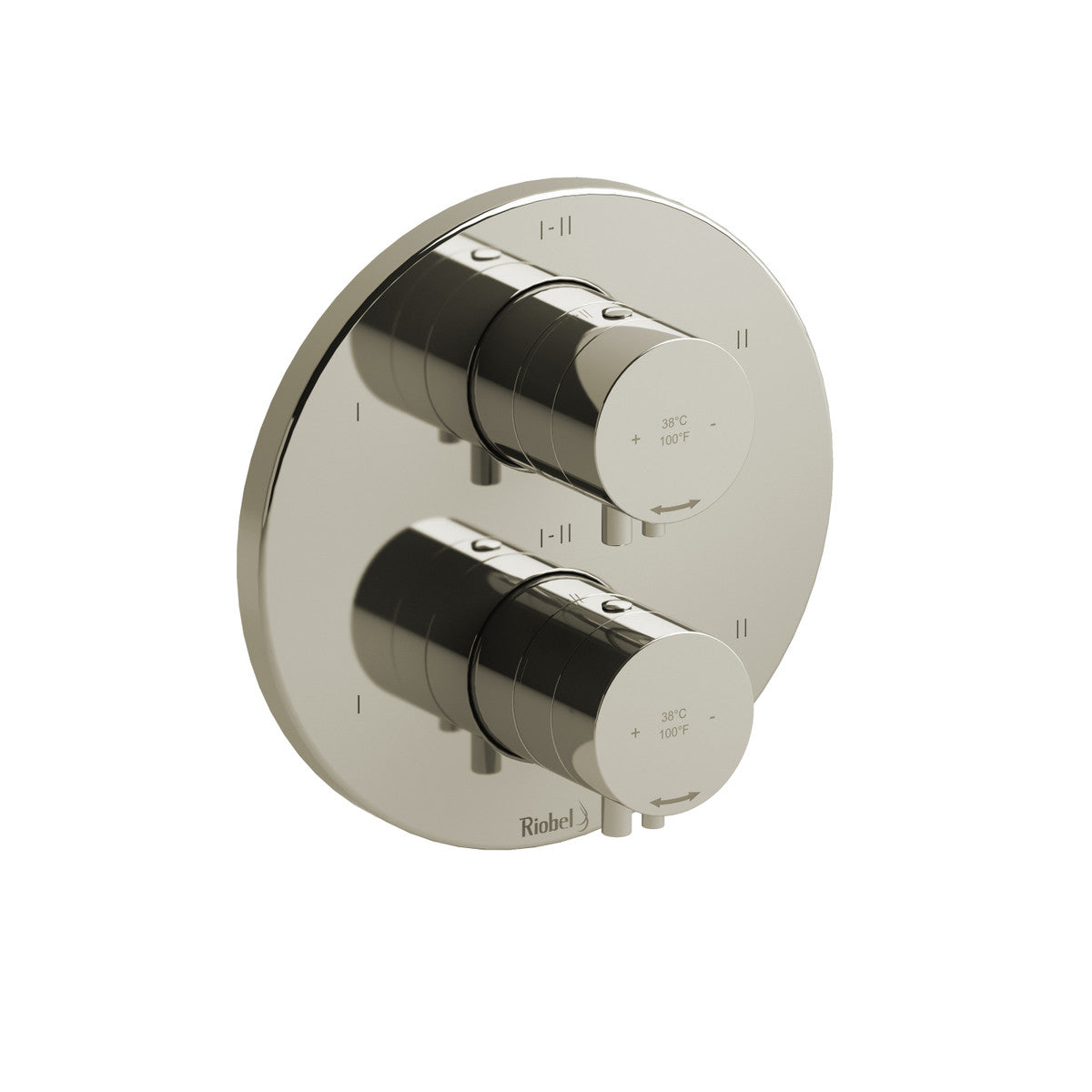 Riobel Riu 3/4" Therm & Pressure Balance Trim With 6 Functions (Share) - TRUTM46