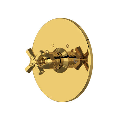 Rohl San Giovanni 3/4" Thermostatic Trim Without Volume Control, Cross Handle - A4923XM