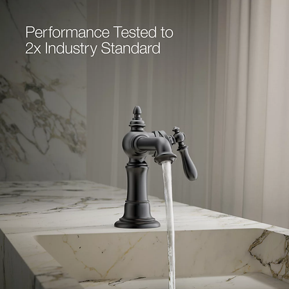 Kohler Artifacts Single-Handle Bathroom Sink Faucet, 1.2 GPM