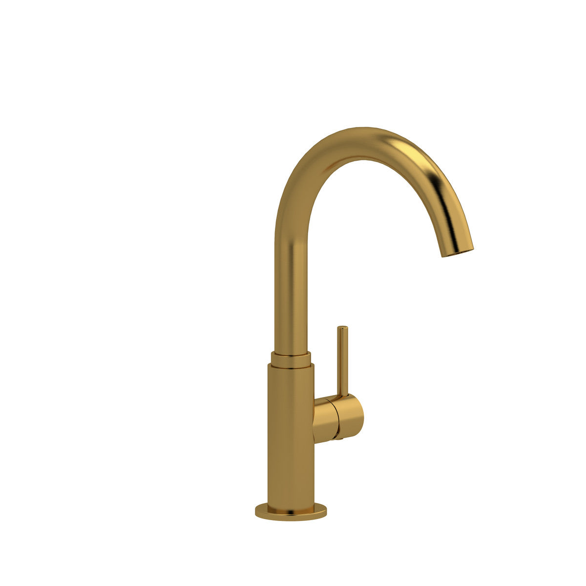 Riobel Azure Bar/Food Prep Kitchen Faucet With C-Spout Single Spray 1.5 GPM
