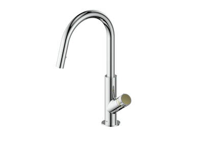 Vogt Mond 16" Kitchen Faucet in Chrome, KF.16M1.1504.CC