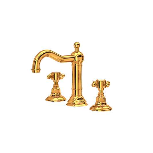 Rohl Acqui Widespread Lavatory Faucet Cross Handles - A1409XM