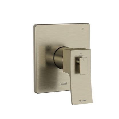 Riobel Zendo 1/2 Inch Thermostatic & Pressure Balance Trim With Up To 5 Functions