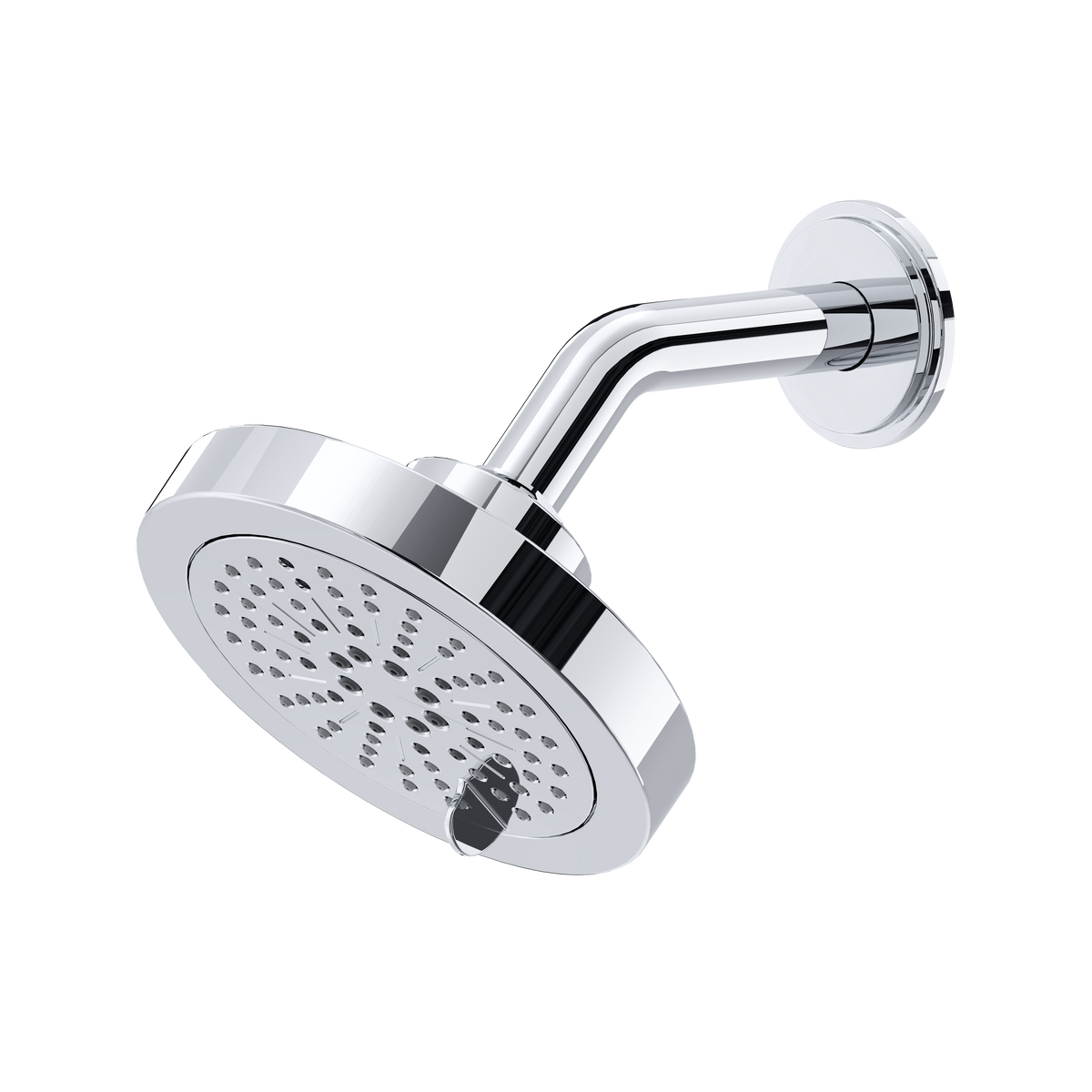 Riobel 2 GPM 5 Inch 6-Function Round Showerhead With Arm