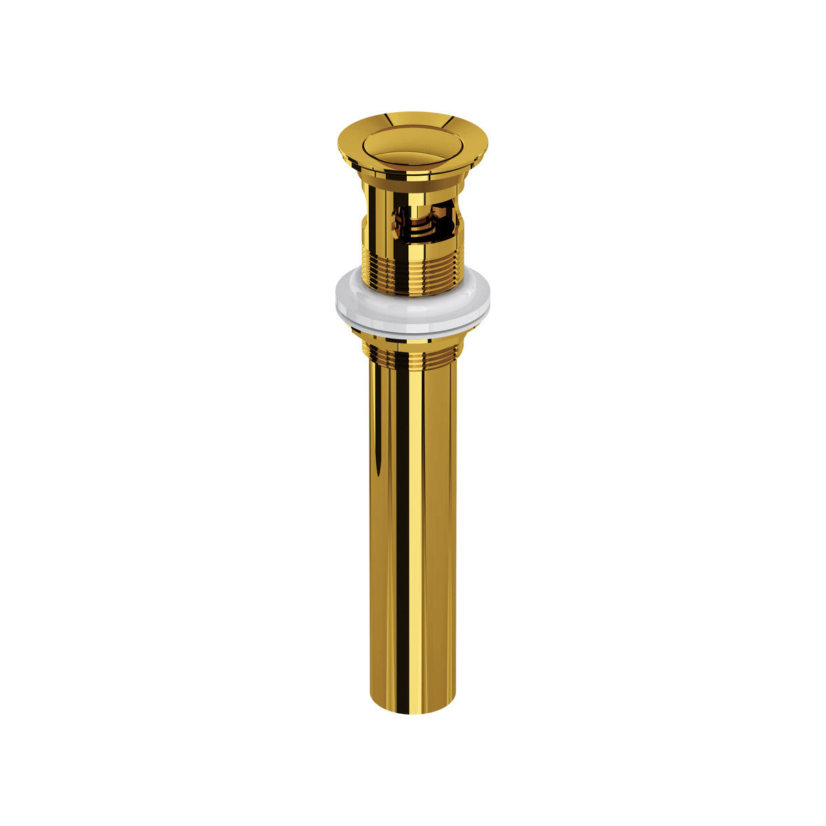 Rohl Lavatory Push Drain With Overflow - 0127DOF