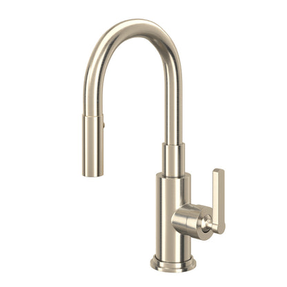 Rohl Lombardia Pull-Down Bar/Food Prep Kitchen Faucet - A3430SLM-2