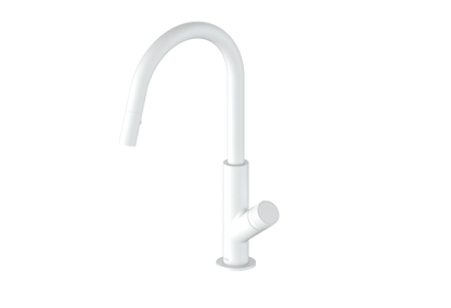 Vogt Mond 16" Kitchen Faucet in Matte White, KF.16M1.1504.MW