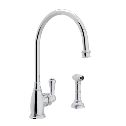 Perrin & Rowe Georgian Era Kitchen Faucet With Side Spray 1.8 GPM