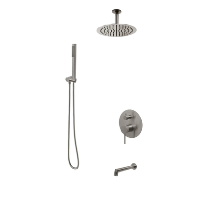Kodaen Noho Three Way Pressure Balanced Shower System - Complete Kit With Rough-In