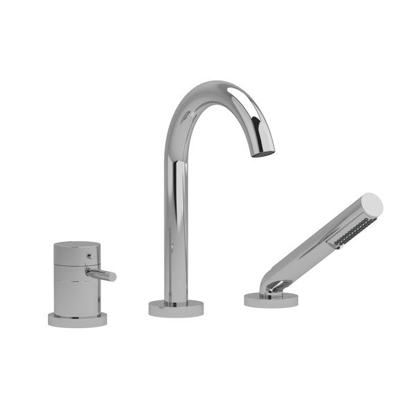 Riobel Riu 3-Hole Deck Mount Tub Filler - RU19