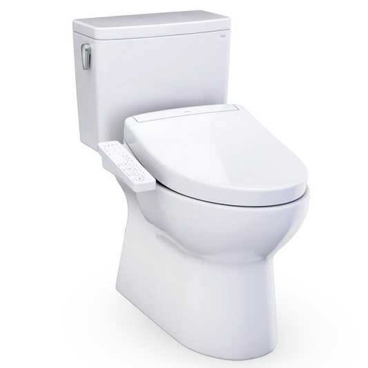 TOTO NEW Glaston 1G Washlet + S2 Two-Piece Toilet - 1.0 GPF Universal Height
