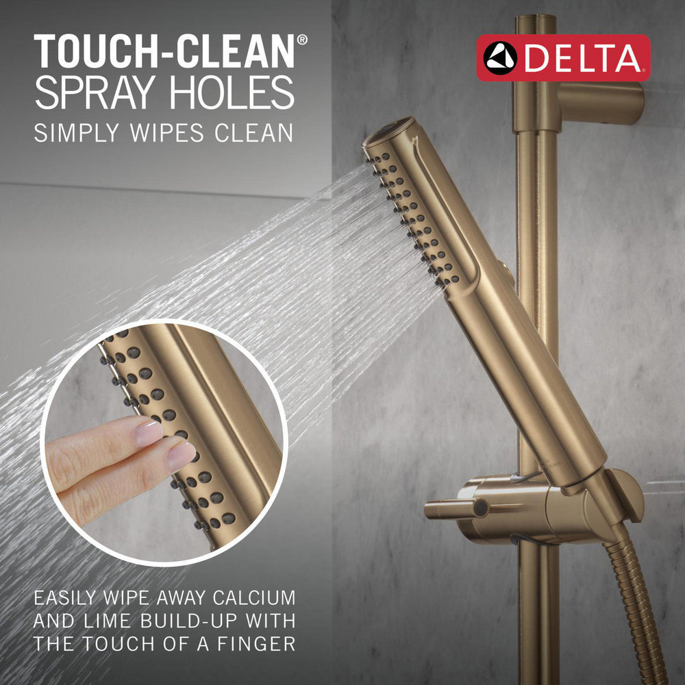 Delta 51537 Bonacci 2-Setting Hand Shower with ProClean Spray - Slide Bar Mount