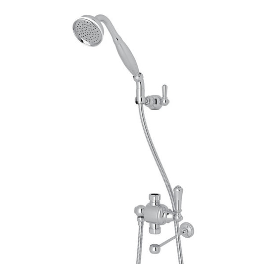 Perrin & Rowe Riser Diverter With Handshower, Hose, And Parking Bracket - U.5783N