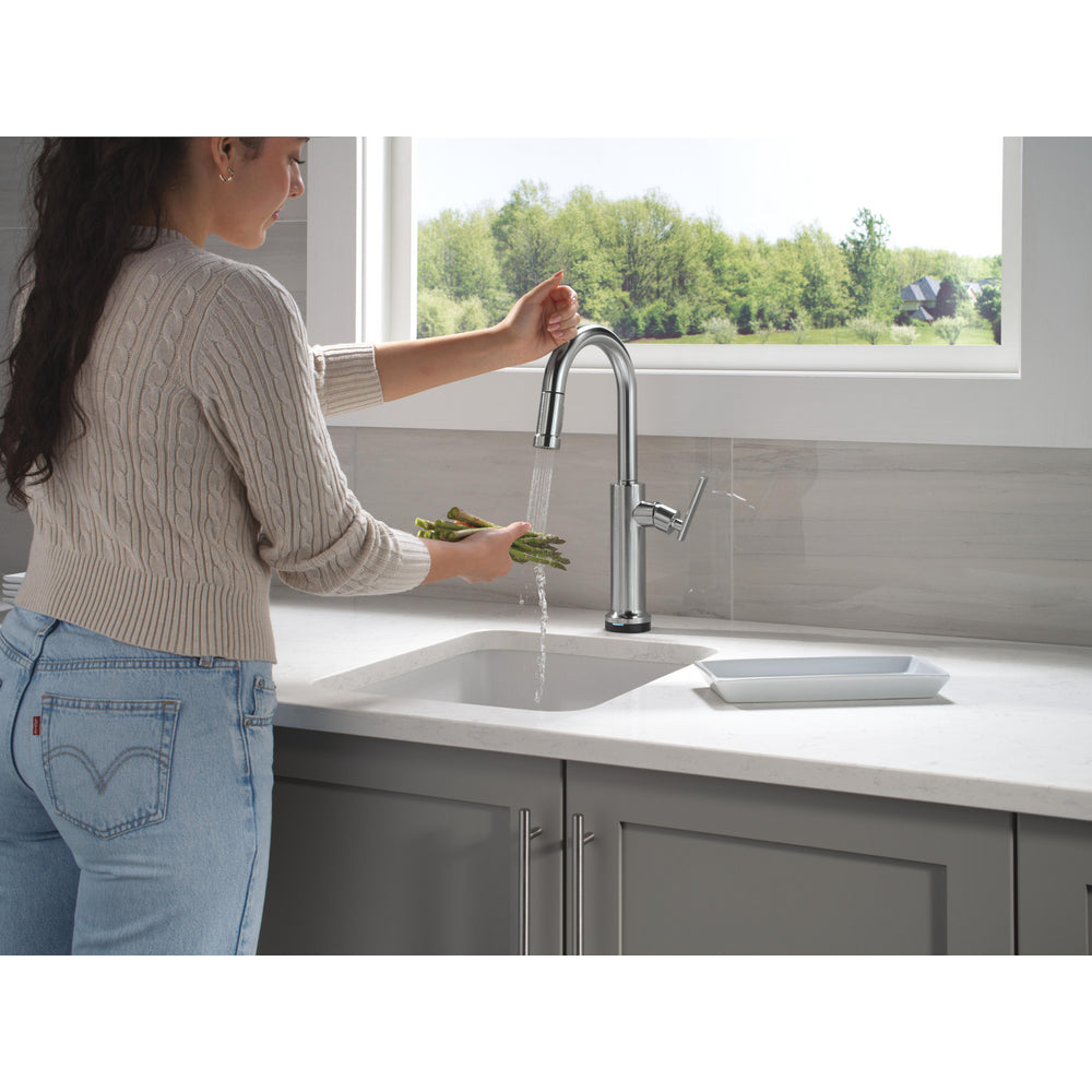 Delta Altado Touchless Pulldown Bar/Prep Faucet - 9986TL