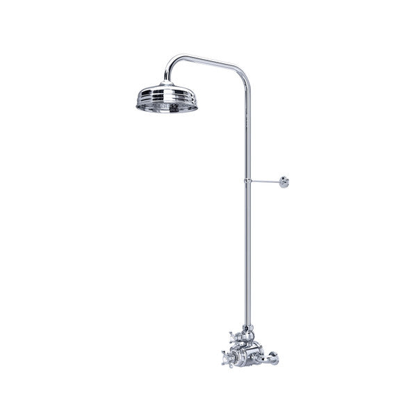 Perrin & Rowe Edwardian 3/4" Exposed Wall Mount Thermostatic Shower System, U.KIT2X
