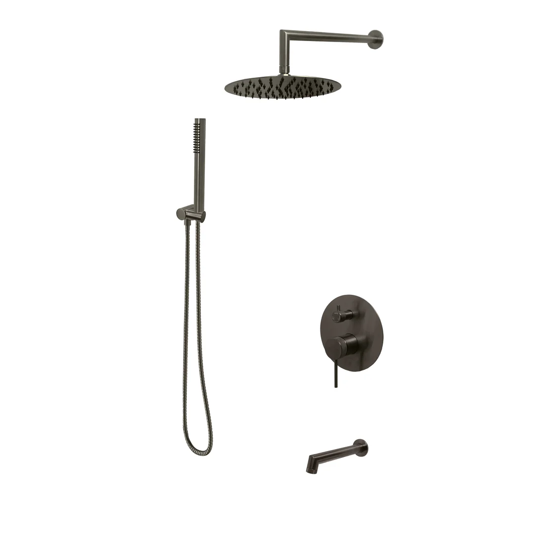 Kodaen Noho Three Way Pressure Balanced Shower System - Complete Kit With Rough-In
