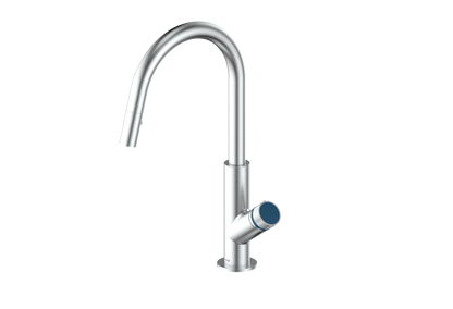 Vogt Mond 16" Kitchen Faucet in Stainless Steel, KF.16M1.1504.SS
