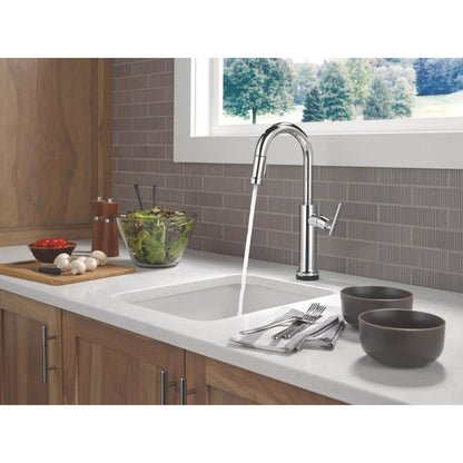 Delta Altado Touchless Pulldown Bar/Prep Faucet - 9986TL