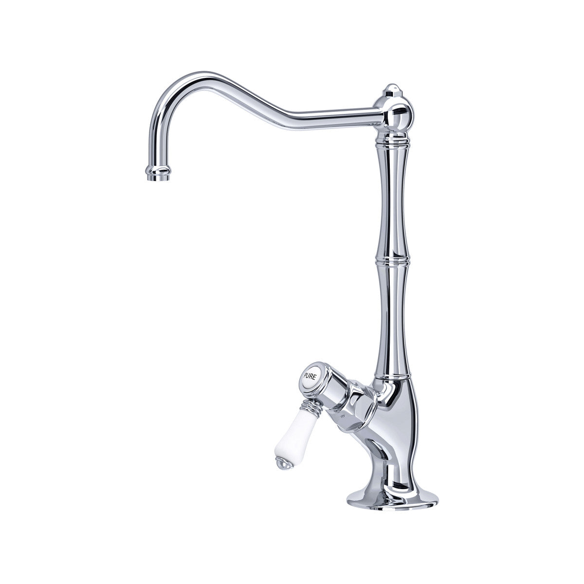 Rohl Acqui Filter Kitchen Faucet With Porcelain Lever Handles - A1435LP-2