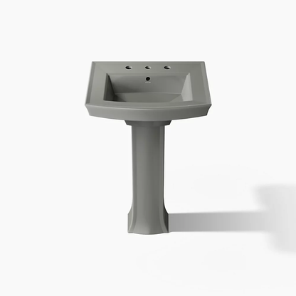 Kohler Archer 24" Rectangular Pedestal Bathroom Sink