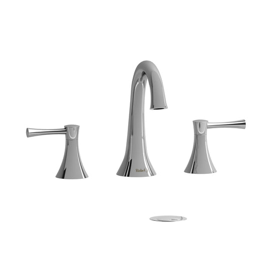 Riobel Edge Widespread Bathroom Faucet Lever Handle, ED08LC