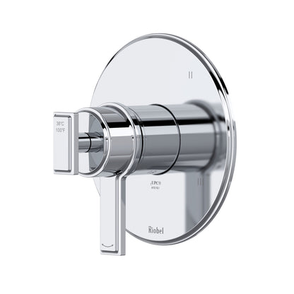Riobel Manifesto 1/2" Therm & Pressure Balance Trim With 3 Functions (No Share) - TMF47