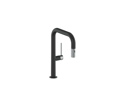 Vogt Dornbirn Pull Down 13" Bar/Prep Kitchen Faucet With U-Spout
