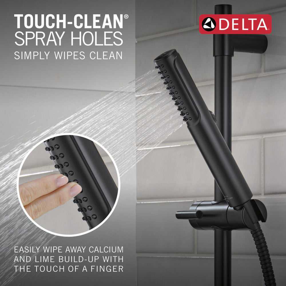 Delta 51537 Bonacci 2-Setting Hand Shower with ProClean Spray - Slide Bar Mount