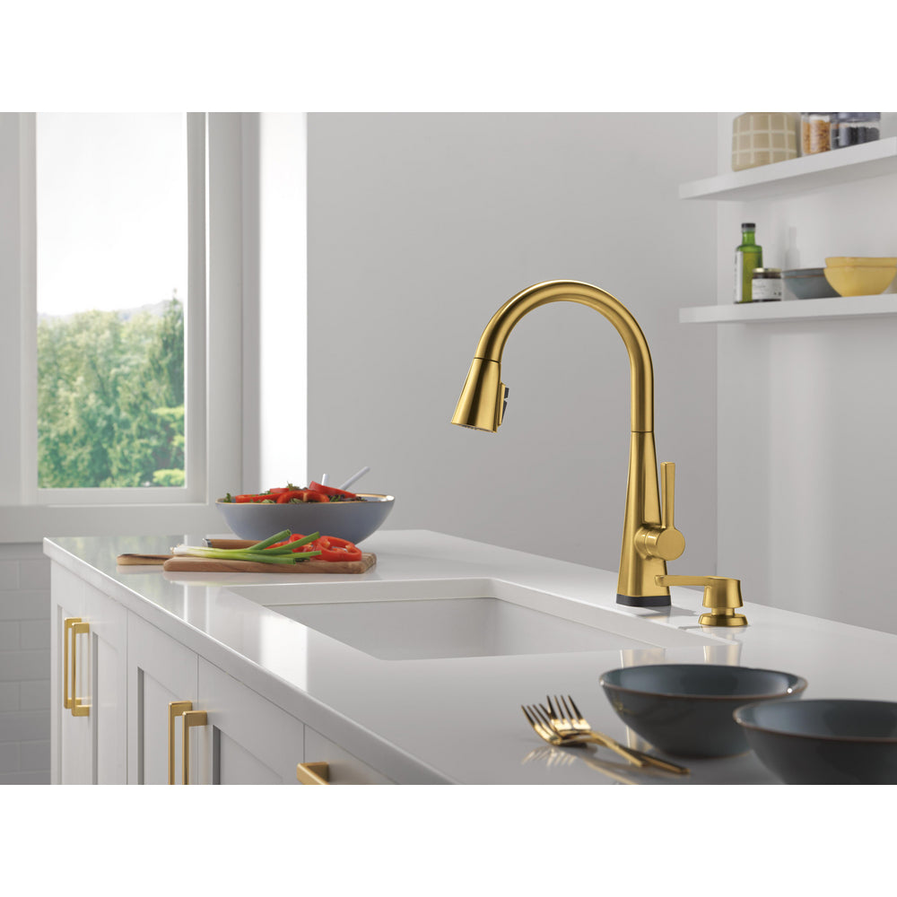 Delta Lenta Touchless Pull-Down Kitchen Faucet