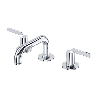 Riobel Authentica Widespread Lavatory Faucet With Low Spout & Push Drain 1.2 GPM