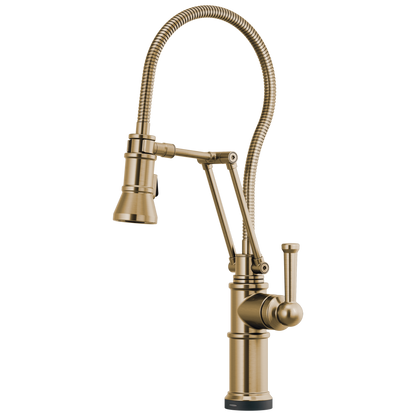 Brizo Artesso Smarttouch Articulating Faucet With Finished Hose