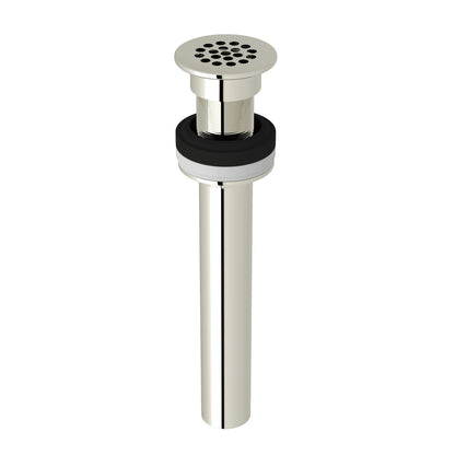 Rohl Lavatory Grid Drain Without Overflow With 10" Tailpiece - 6442
